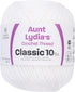 Aunt Lydia Value Crochet Cotton, White - 151.0201...