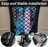 2 Layers Car Mesh Organizer, Two-Side Elasticity Auto Seat Back Net Bag Between Front Seats, Car Net Barrier of Backseat Pet Kids, Tissue Purse Ho...