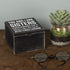Primitives by Kathy 21713 Classic Hinged Box 4" x 4" x 2.75", You and I Are Sisters Always Remember...