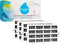 Fresh Whirlpool W10311524, AIR1, Replacement Refrigerator Air Filter, 4 Pack