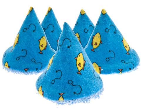 Washable cotton Pee-pee Teepees that shield baby boys pee during diaper changes. Makes a great add-on gift for a baby shower thanks to its fun, gi...