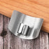 Finger Guards for Cutting, 2 Pcs Stainless Steel Finger Protector for Cutting Food, Knife Guard, Chopping Protector for Dicing and Slicing in Kitc...