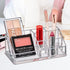 Amazing Abby - Tiffany - Acrylic Cosmetic Organizer, Transparent Plastic Makeup Holder, Compartmented, Shatter-Proof, Perfect Bathroom Vanity Stor...