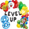 Video Game 8th Birthday Party Supplies, Level Up Letter Balloons, Boo Balloon, Balloons Arch for Kids 8th Birthday Decorations...