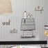Lambs & Ivy Classic Snoopy with Woodstock & Dog House Black/Gray Wall Decals...