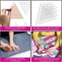 Quilting Acrylic Template Set | Precision Tools for Quilting Enthusiasts | Triangle Design | includes Sizes 4", 3", 2", 1" | 1/8 Clear Acrylic | 1...
