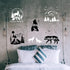 11 Pcs Wolf Stencils Forest Mountain Tree Stencils for Wood Burning Stencil Template Stencils for Painting on Wood Crafts Home Decors (Wolf)...