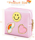 2 Pack Period Bag, PU Leather Sanitary Napkin Storage Bag for Feminine Pads Liners Tampons and Reusable Pads,Functional Sanitary Pads Pouches Firs...