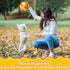 Dog Toys Soccer Ball with Straps - Durable Dog Balls for Small Medium Dogs, Beach Pool Dog Water Toy, Duck Dog Toy, Puppy Dog Birthday Gifts, Herd...