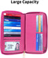 Chelmon Womens Wallet Leather RFID Blocking Purse Credit Card Clutch...