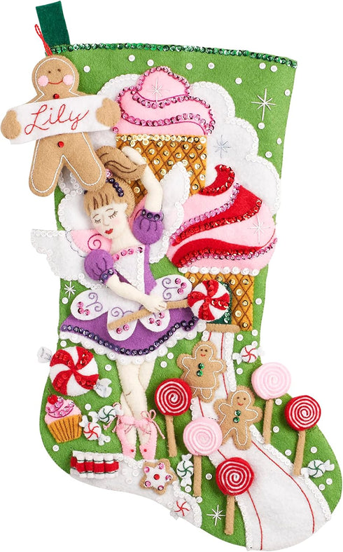 Bucilla Sugarland Fairy Stocking Kit...
