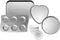 Kids' Complete Oven Pan Set Compatible with Easy Bake Ultimate Oven | Accessories for Cooking Easy Bake Oven Mixes | Includes Cupcake Pan, Circle,...