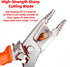 9in1 Wire Stripper Pliers Tool with Tail Cutter, 8"Multifunctional Wire Stripping Crimping Tool for Electrician & Lineman...