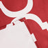 Melodieux Moroccan Rod Pocket Window Curtains Valance, 52 by 18 Inch, Red (1 Panel)...