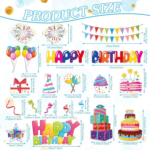 25 Pcs Happy Birthday Ocean Cruise Door Magnets Decorations Funny Carnival Ship Door Magnets Reusable Summer Refrigerator Magnets for Cabin Door C...