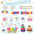 25 Pcs Happy Birthday Ocean Cruise Door Magnets Decorations Funny Carnival Ship Door Magnets Reusable Summer Refrigerator Magnets for Cabin Door C...