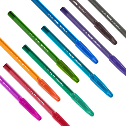 Paper Mate InkJoy 100ST Ballpoint Pens | Medium Point (1.0mm) | Classic Colours | 4 Count...