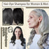 Black Hair Dye Shampoo for Gray Hair?500ML 3 in 1 Hair Dye Shampoo for Women & Men,Easy to Use & Long Lasting Hair Color Shampoo...