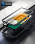 Poetic Guardian Series Case Designed for Samsung Galaxy A13 5G, Full-Body Hybrid Shockproof Bumper Cover with Built-in-Screen Protector, Black/Cle...