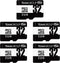 TEAMGROUP Micro 32GB x 5 Pack UHS-I U1 Class 10 SDHC SDXC Read Speed up to 100MB/s High Speed Flash Meomry Card with Adapter for Camera, Surveilla...