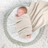 Muslin Swaddle Blanket Baby,100% Cotton Baby Receiving Blanket Soft Thin Baby Swaddle Blanket for Unisex Newborn 40x40in 2Pack (Light Green)...