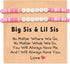 Shonyin Gift for Big Sister and Little Sister for 2, Matching Sisters Bracelet for Easter Mother's Day Birthday Christmas, A Gift to strengthen Si...