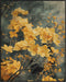 Posterizer 1 pcs-dainty yellow flowers in the wild-Floral & Botanical Art-Abstract & Modern Art-Decor for Home & Office- UNFRAMED Wall Art...