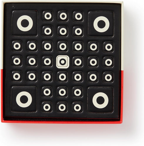 Brass Monkey Tic Tac No – Not So Basic Magnetic Fridge Game with Instruction Book...