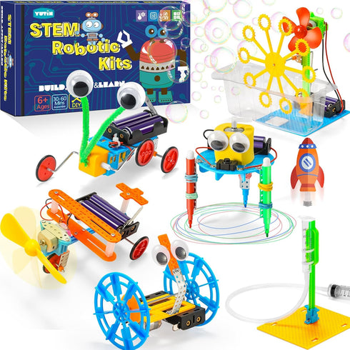 STEM Science Kits Robotics for Kids Age 8-12 6-8 Science Experiments Projects Robot Building STEM Kits Boys Girls Crafts Engineering Electric Moto...