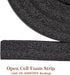 Yotache Window Air Conditioner Foam Insulation Strip 2 Pcs 1 X 1 Inch, No Glue Thick Foam Weather Seal Strip with High Resilience, Total 13 Feet L...