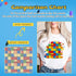Tintnut Building Block Sublimation Transfer Paper- 12 Sheets 12inchesx10inches Toy Pattern Sublimation Transfer Ink Sheets Compatible with Cricut ...