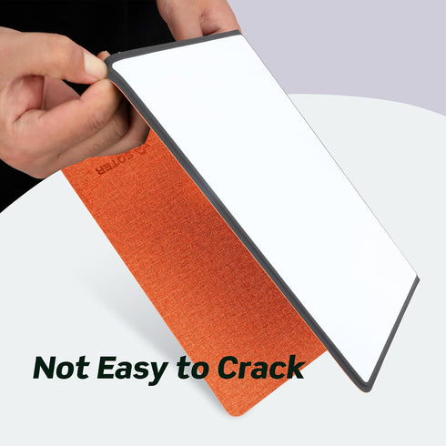 Soter White Board Dry Erase. Small White Board with Pens,Dry Erase Eraser, and Cloth. Dry Erase Board with Stand for Staff, Businessman, Artist. E...
