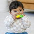 Infantino Lil' Nibbles Textured Silicone Teether - Sensory Exploration and Teething Relief with Easy to Hold Handles, Corn...
