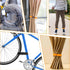 4 PCS Bike Rack Straps Reusable Bike Wheel Strap Adjustable Bike Straps for Rack Bike Straps with Durable Hook Bike Stabilizer Straps MTB Accessor...