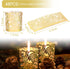 LOVEINUSA 48pcs Votive Candles Holders Wraps, Gold Tea Light Candle Fairy Home Decoration (No Bottom)...