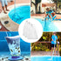 8pcs Pool Vacuum Filter Bag, 12.2x9inch Fine Mesh Bag Reusable Fine Sewing Mesh Filter Bags Aquarium Swimming Pool Vacuum Bag Replacement for Pool...