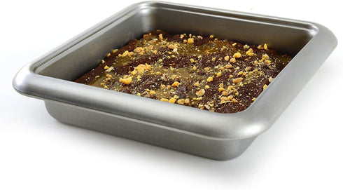 Norpro Nonstick Square Cake Pan, 8-Inch, Grey., Gray...