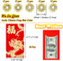 36 Pcs Chinese Red Envelopes Lucky Money Envelopes 2024 Chinese New Year Dragon Year Envelope and 60 Pieces Chinese Feng Shui Coins Good Luck Fort...