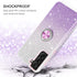 VENINGO Galaxy S21 5G Case,Samsung S21 Case,Glitter Sparkly Phone Case with 360° Ring Holder Kickstand Magnetic Car Mount Supported Shockproof Pro...