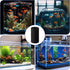 6 Pack Pre-Filter Sponge Fish Tank Filter Accessories Replacement Foam Cover Aquarium Sponge Filter for Shrimp,Fry Fish,Pond,Aquarium...