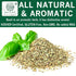 SPICES VILLAGE Dried Basil (2.3 oz), Basil Spice, All Natural Fresh Leaves, Pure Mediterranean Seasoning - Kosher Certified, Gluten Free, Non GMO,...