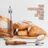 RICCLE Bread Lame Slashing Tool, Dough Scoring Knife with 15 Razor Blades and Storage Cover...