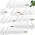 WEBI Coat Rack Wall Mounted,Coat Hooks Wall Mount,Coat Hanger Wall Hook Rack,4 Hooks for Hanging Coats,Hats,Jacket,Clothes,White,2 Packs...