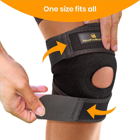 Compression Knee Brace for Running - Knee Support for Working Out - Sports Knee Braces for Men and Women - Knee Stabilizer for Meniscus Tear ACL A...