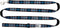 RC Pet Products 52034321 3/4" Leash, Black Twill Plaid 6' Dog Leash, 6'...