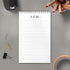 321Done to Do List Notepad 5.5x8.5 Spiral - Made in USA, Simple Undated Checklist, Daily Planner Notebook for Organizing, Planning, Task Checklist...