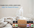 100% Pure Aroma Oils for Diffuser Set of 5 Fragrance Scent - Rose, Lavender, Lemongrass, Jasmine, Sandalwood - Best for Home Office, Cool Mist Lar...