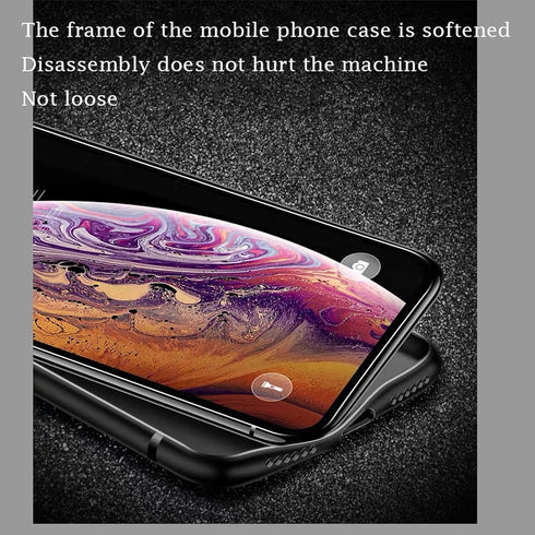 Phone Case for Sony Xperia 10 VI (6.1"), with 2 x Tempered Glass Screen Protector, Ultra-Thin Black Soft TPU Bumper Anti-Scratch Shock-Proof Case ...