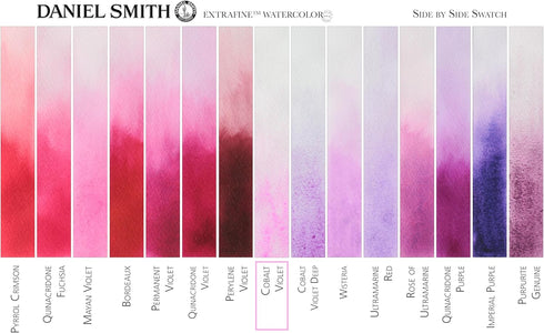 DANIEL SMITH 284600030 Extra Fine Watercolor 15ml Paint Tube, Cobalt Violet...