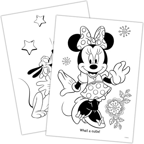 Bendon Minnie Mouse Imagine Ink Coloring Book 6-Pack Party Supplies 30222-TG, Multicolor...